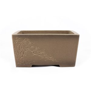 Γλάστρα για Bonsai με σχέδιο (P22)