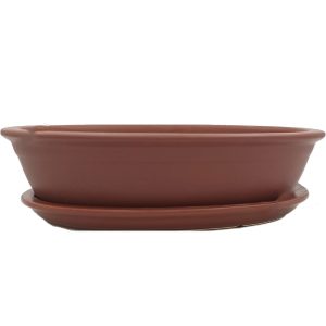 Γλάστρα για Μπονσάι 19x13x5 cm - Καφέ