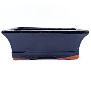 Γλάστρα για Μπονσάι Σκούρο Μπλε - 19 x 12,5 x 7 cm.