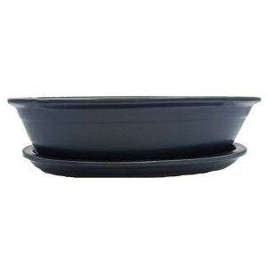 Γλάστρα για Μπονσάι 25x18x6cm - Ανθρακί