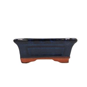 Γλάστρα για Μπονσάι Σκούρο Μπλε - 15,5 x 10 x 6 cm.